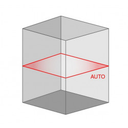 Metrica Niveau laser rotatif automatique 60719 portée 500m IP64 Metrica Kobleo