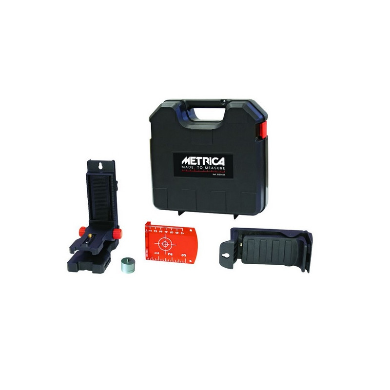 Metrica Niveau automatique 60814BR laser rouge 15/20m 360X1+2V+1D Metrica Kobleo Metrica Niveau automatique 60814BR laser rouge 15/20m 360X1+2V+1D Metrica Kobleo