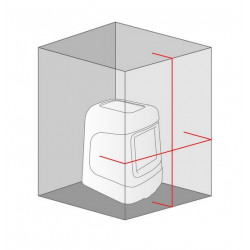 Metrica Niveau laser automatique Laserbox portée 10m IP43 Metrica Kobleo