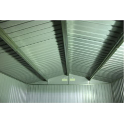 Duramax Abri de jardin Titan métal 6,31 m2 anthracite 2,61 x 2,42 x2,05 m DUAE88PR Kobleo