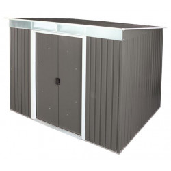 Duramax Abri de jardin DUSK86PR anthracite en métal Skylight 4,33m2 Duramax Kobleo