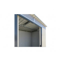 Duramax Abri de jardin DUSK86PR anthracite en métal Skylight 4,33m2 Duramax Kobleo