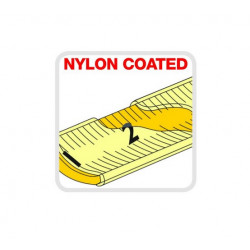 Metrica Mètre à ruban boîtier chromé 5 m x 19 mm 8206 Metrica Kobleo