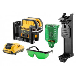 DeWalt Niveau laser ligne DCE0822D1G 2 points vert 10,8V DeWalt Kobleo