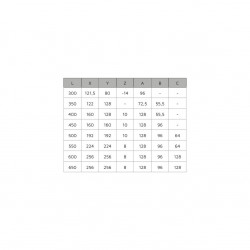 Emuca Paire de coulisses a billes 4301705 45mm 400 pour tiroirs Kobleo