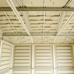 Duramax Abri de jardin DUWS1013PR en pvc woodstyle premium 13,12m2 Duramax Kobleo