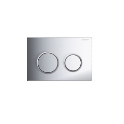 Geberit Plaque de déclenchement Omega 20 chromé brillant/mat Geberit Kobleo