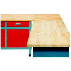 Kupper Plateau de coin pour lié 2 établis Kupper Kobleo