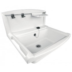 Nicoll Poste d'eau multifonction en polypropylène blanc Nicoll Kobleo Nicoll Poste d'eau multifonction en polypropylène blanc Nicoll Kobleo