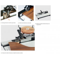 Femi Plaqueuse de chants IB 500 pré-encollé  2000W Femi Kobleo