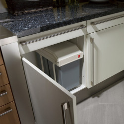 Hailo Poubelle de tri Multi-Box Duo L encastrable 2x14L Hailo Kobleo