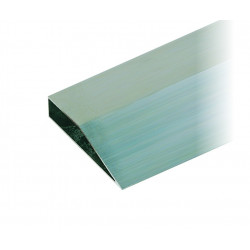 Taliaplast - Règle 380501 aluminium biseautée 1m Taliaplast
