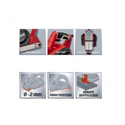 Einhell Rabot TC-PL 750 750W largeur rabotage 82mm Einhell Kobleo