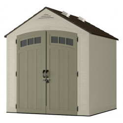 Suncast Abri jardin Storeplus polyethylène 25mm 484m2 plancher puits lumière Suncast Kobleo