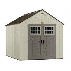 Suncast Abri de jardin PVC 7,90m2 avec plancher SUWG8100 Suncast Kobleo