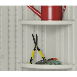 Suncast Abri de jardin PVC 10,27m2 avec plancher SUWG8130 Suncast Kobleo