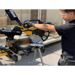 Femi Scie à onglet TR 1030DB 2000W D305mm avec déligneuse Femi Kobleo