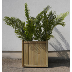 Jardipolys Bac à fleurs 281412 VENDOME 70 carré 70x70cm Jardipolys Kobleo Jardipolys Bac à fleurs 281412 VENDOME 70 carré 70x70cm Jardipolys Kobleo