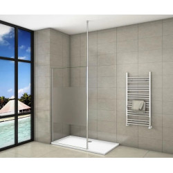 Novellini Profilé fixation du sol au plafond verres 6/8 mm H297 cm Chrome R80GKH Kobleo