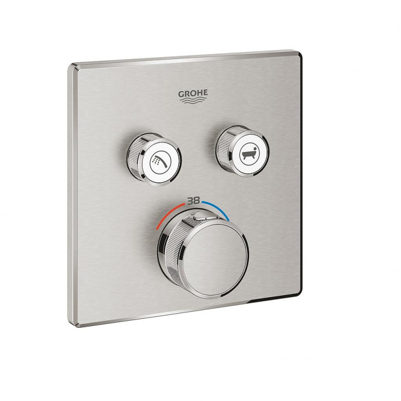 Grohe Thermostatique 29124DC0 Grohtherm SmartControl 2 sorties Grohe Kobleo