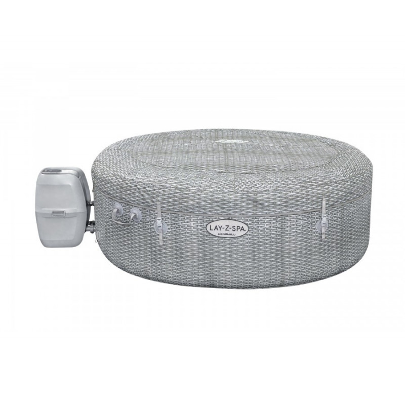 Bestway Spa gonflable 60019 Lay-Z-Spa® Honolulu Airjet™ rond 6 personnes Bestw Kobleo Bestway Spa gonflable 60019 Lay-Z-Spa® Honolulu Airjet™ rond 6 personnes Bestw Kobleo