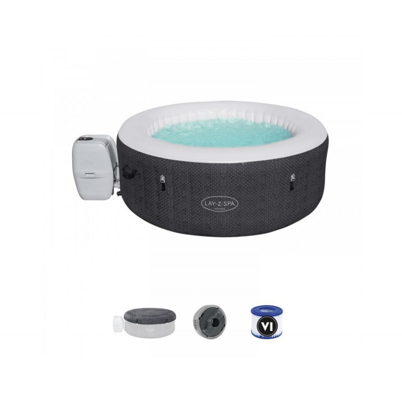 Bestway Spa gonflable 60035 Lay-Z-Spa Havana Airjet™rond 4 personnes Bestway Kobleo Bestway Spa gonflable 60035 Lay-Z-Spa Havana Airjet™rond 4 personnes Bestway Kobleo