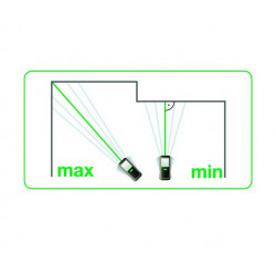 Metrica Télémètre Flash Green 100 laser 100m Metrica Kobleo