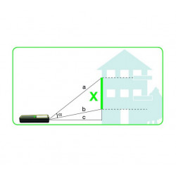Metrica Télémètre Flash Green 100 laser 100m Metrica Kobleo