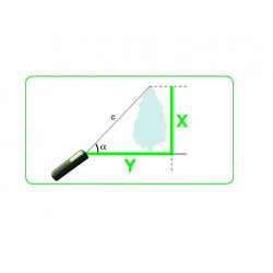 Metrica Télémètre Flash Green 100 laser 100m Metrica Kobleo
