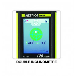 Metrica Télémètre Flash 120 Zoom 0,15-120m Metrica Kobleo