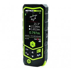 Metrica Télémètre 61240 Flash Point2point 40 laser 40m Metrica Kobleo