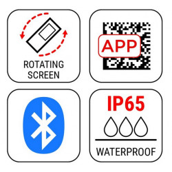 Metrica Télémètre 61240 Flash Point2point 40 laser 40m Metrica Kobleo