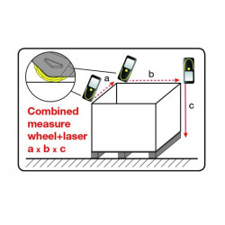 Metrica Télémètre 61240 Flash Point2point 40 laser 40m Metrica Kobleo