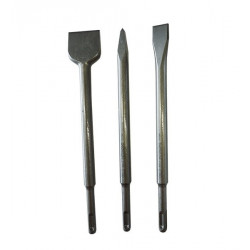 Hikoki Set de 3 burins Sds-Plus pic/plat/bêche Kobleo