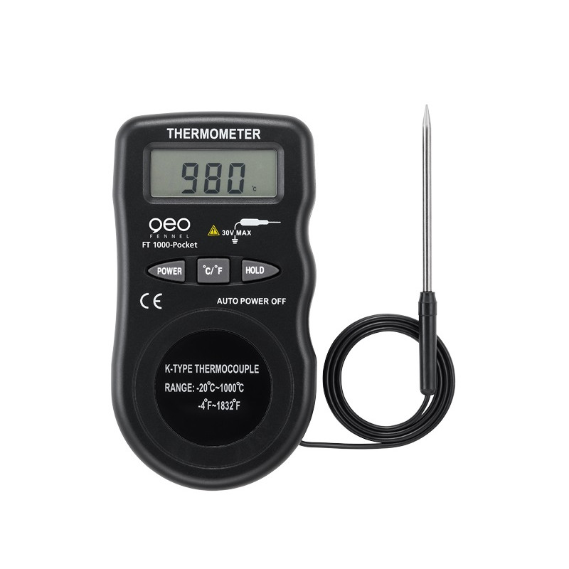 Geo Fennel Thermomètre digital FT 1000-Pocket sonde haute température Geo Fennel Kobleo