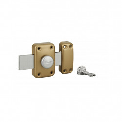 Thirard Verrou de porte garage CAPITAL à bton et cyl 30 mm pêne 160 mm 3 clés  Kobleo