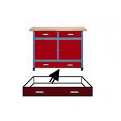 Kupper Tiroir complémentaire 96,3x12x42cm pour établi hauteur spécial SH95/SH Kobleo