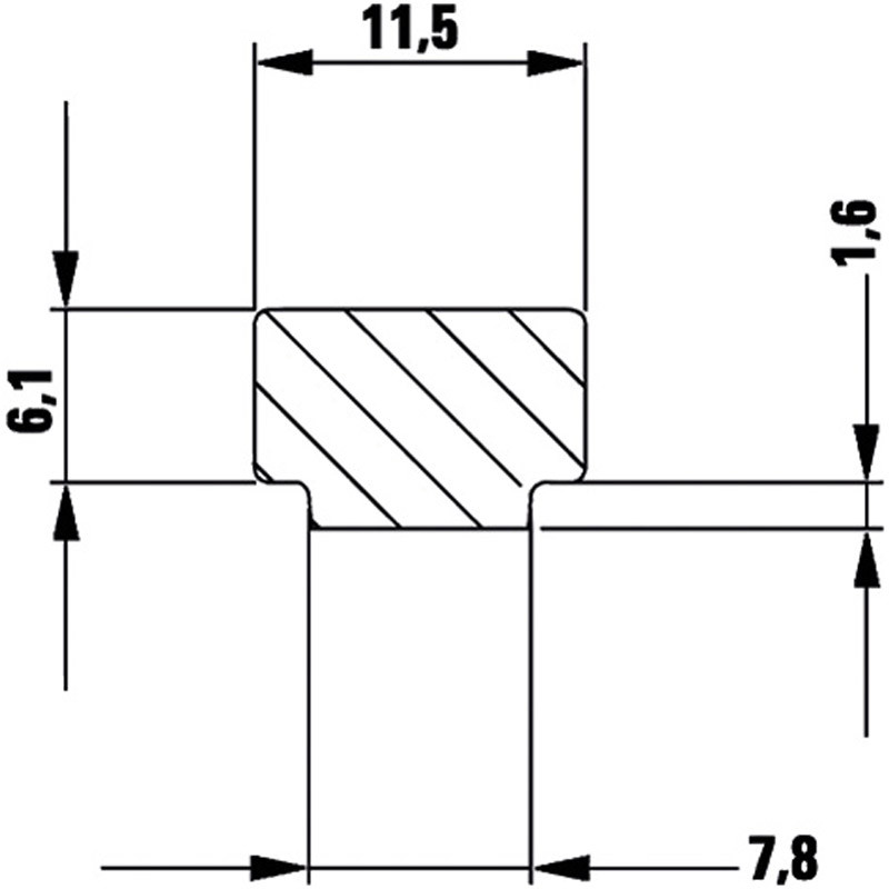 Serre joint de table en acier - force de serrage 1.800N - 300 / 60 mm