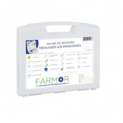 Farmor Valise de secours menuisier 4/6 personnes MEN 2170 PP Farmor Kobleo