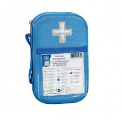 Farmor Trousse de secours 2/4 personnes bleu fluo TRO 2173 FLB Farmor Kobleo