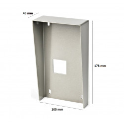 Aiphone Visière anti-pluie VMK pour platine saillie Aiphone Kobleo