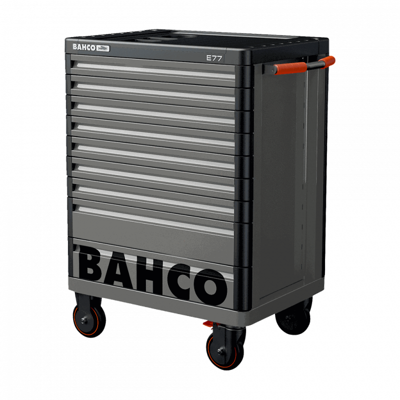 Bahco Servante « Premium Storage HUB » E77 66 cm avec 9 tiroirs Grise 1477K9 Bahco Kobleo