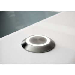 Allibert Baignoire balnéo rectangulaire 170 x 75 cm 190 L blanc Micropearl Chro Kobleo