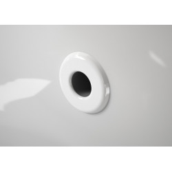 Allibert Baignoire balnéo rectangulaire 170 x 75 cm 190 L blanc Micropearl Chro Kobleo