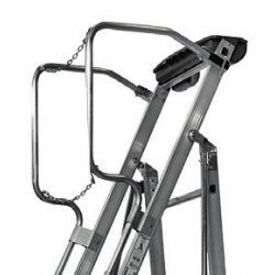 Centaure Plate-forme de rayonnage aluminium Haut. travail 4,50 m 10 marches ERM Kobleo