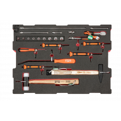 Bahco Kit 114 outils par application standard éoliennes dans une mallette ri Kobleo