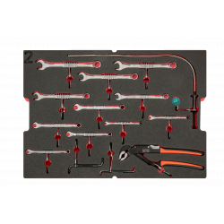 Bahco Kit 114 outils par application standard éoliennes dans une mallette ri Kobleo