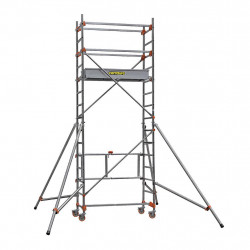 Centaure Echafaudage aluminium 2 niveaux hauteur de travail 6,80 m STS 135 5 Centaure Kobleo