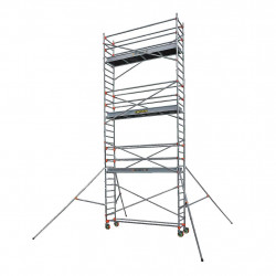 Centaure Echafaudage aluminium 2 niveaux hauteur de travail 5,90 m STXL 300 4 Centaure Kobleo