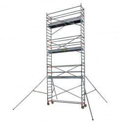 Centaure Échafaudage en aluminium SERENITE 3 niveaux hauteur de travail 890 m S Kobleo